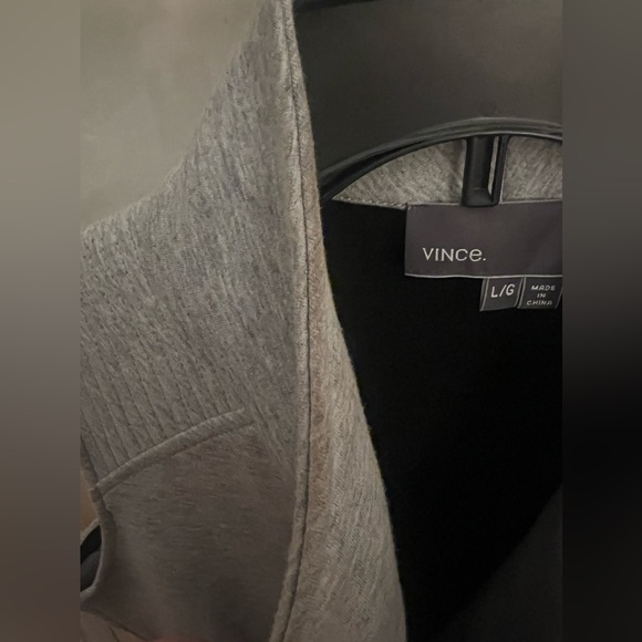 Vince Camuto Outerwear Shell Vest (Grey and Black) - Picture 5 of 7